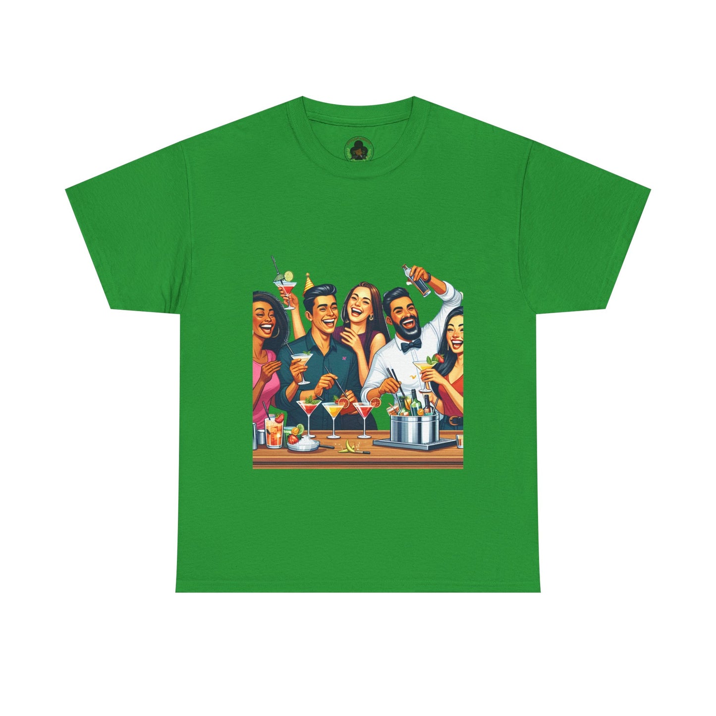 Hustle League Unisex Heavy Cotton Tee - Celebrate Friendship & Fun Nights Out