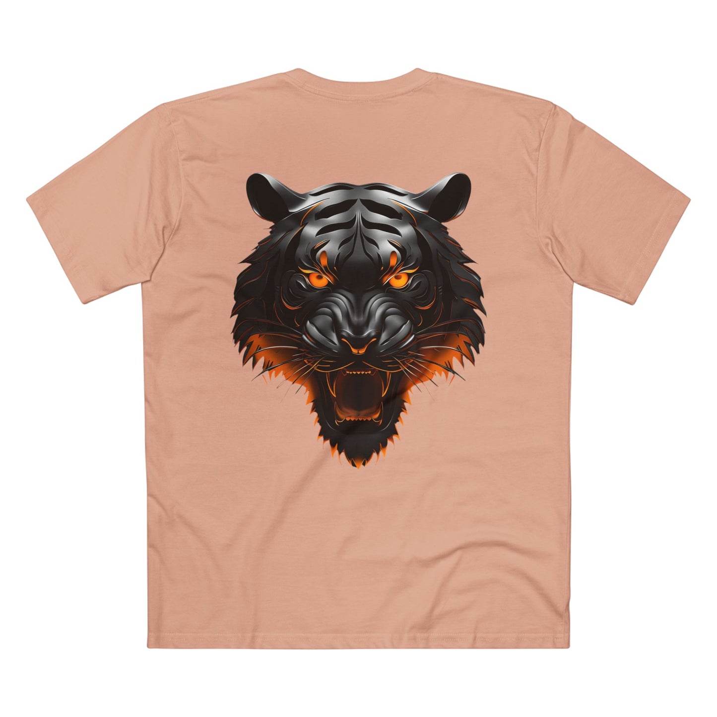 HLE Wild Spirit Graphic Tee - Fierce Wolf & Tiger Design