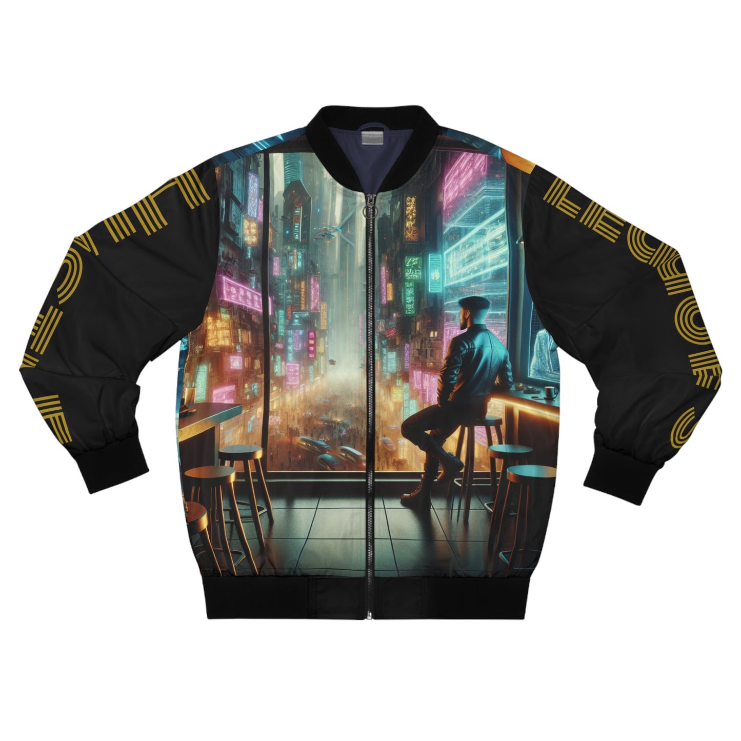 HLE Bomber Jacket - Cafe Design