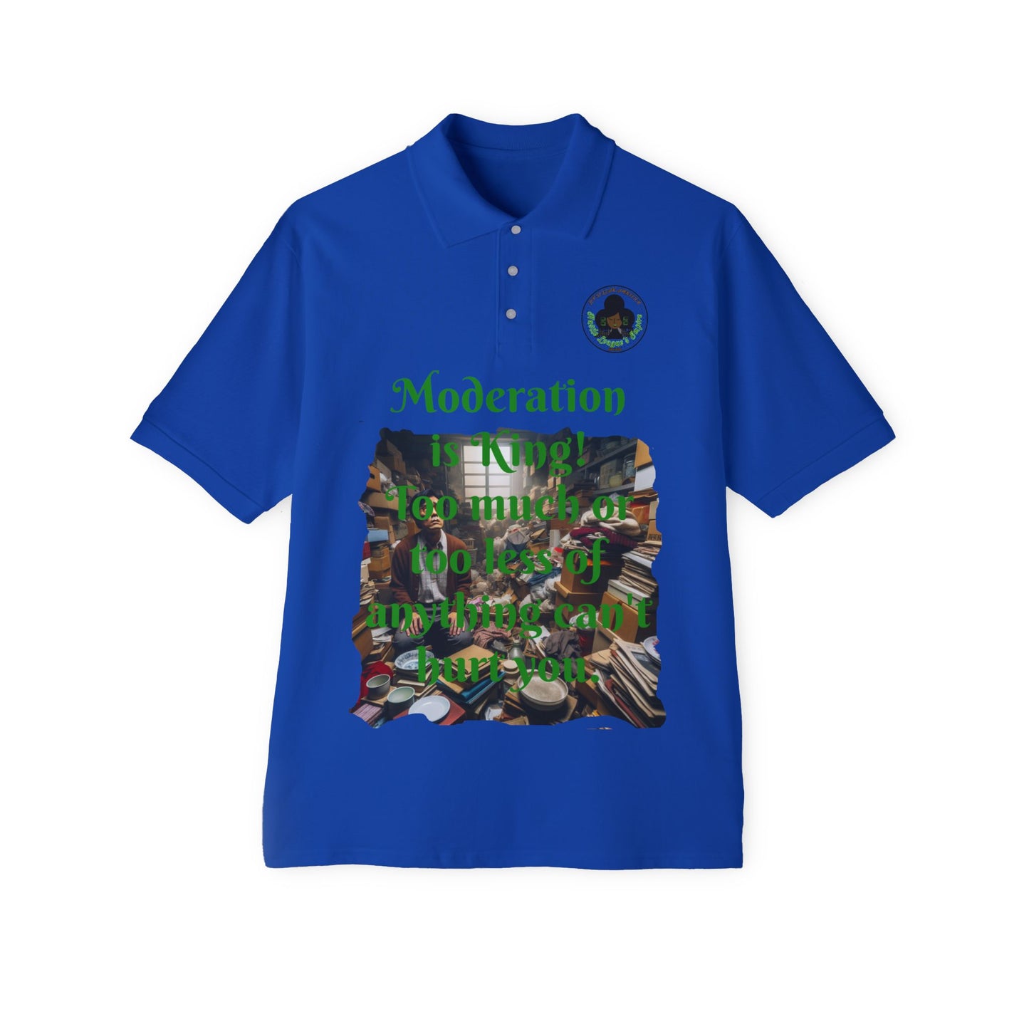 HLE Men's Piqué Polo