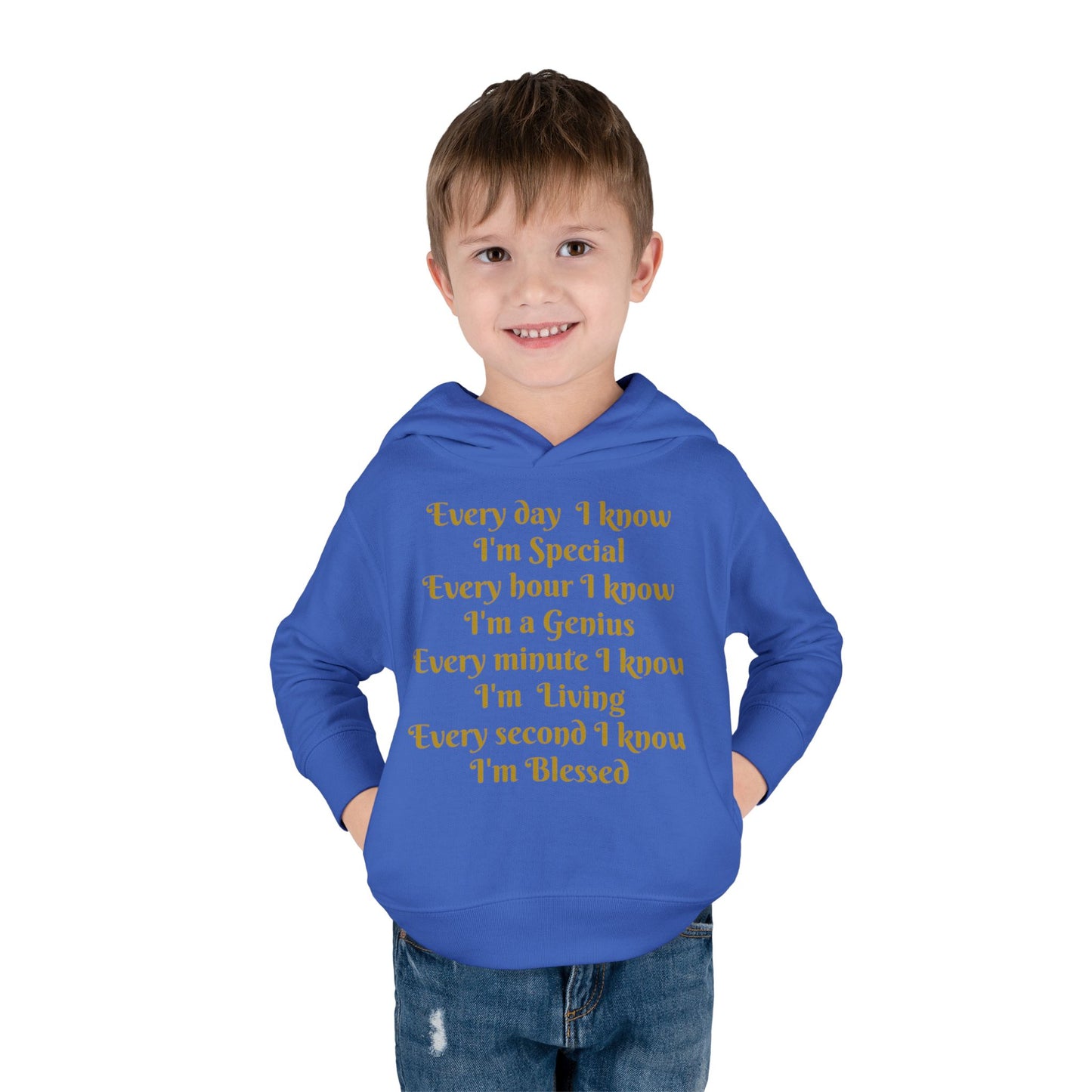 HLE Toddler Fleece Hoodie - Inspirational Design
