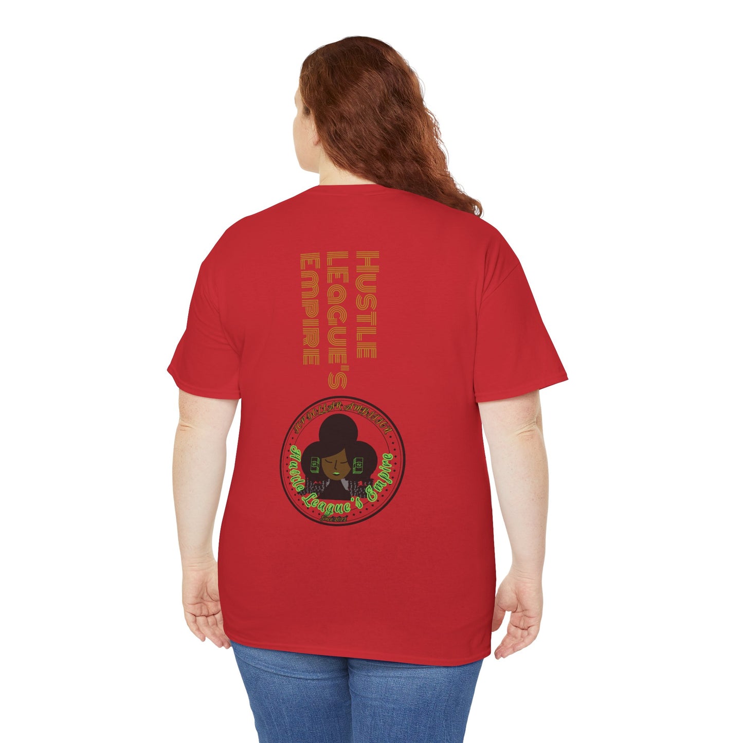 Hustle League Unisex Heavy Cotton Tee - Celebrate Friendship & Fun Nights Out