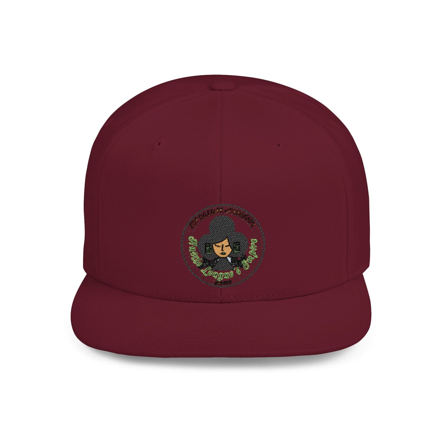 HLE Flat Bill Snapback Hat - Stylish, Trendy Cap for Everyday Wear