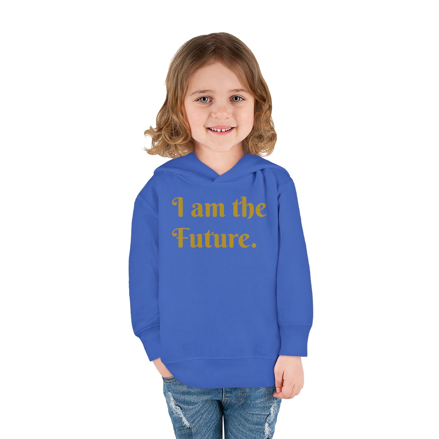HLE Toddler Fleece Hoodie - I Am the Future & Hustle's League Design