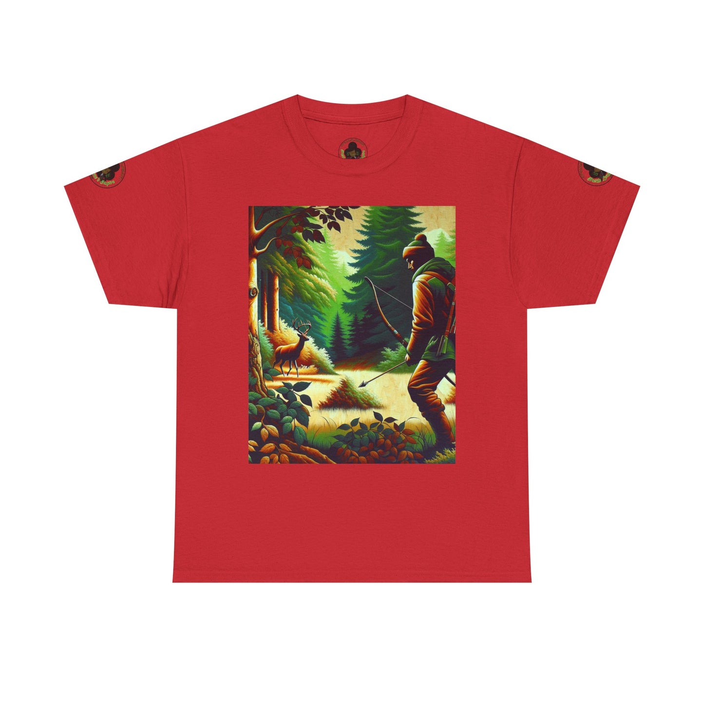 Hustle League's Empire Unisex Heavy Cotton Tee - Vintage Hunting Graphic T-Shirt