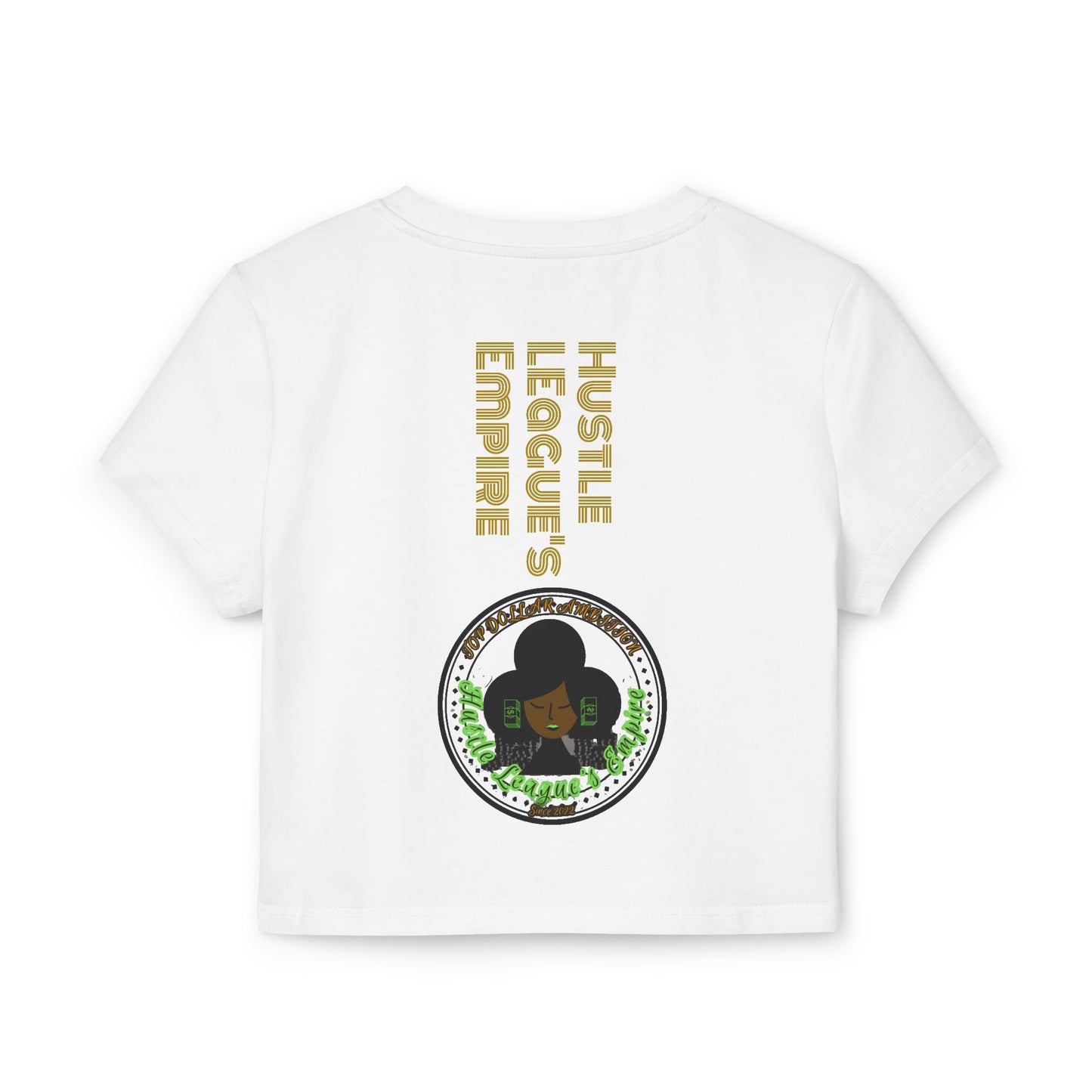 St. Patrick's Day Women's Baby Tee - Hustle, Leagues, Empire Design
