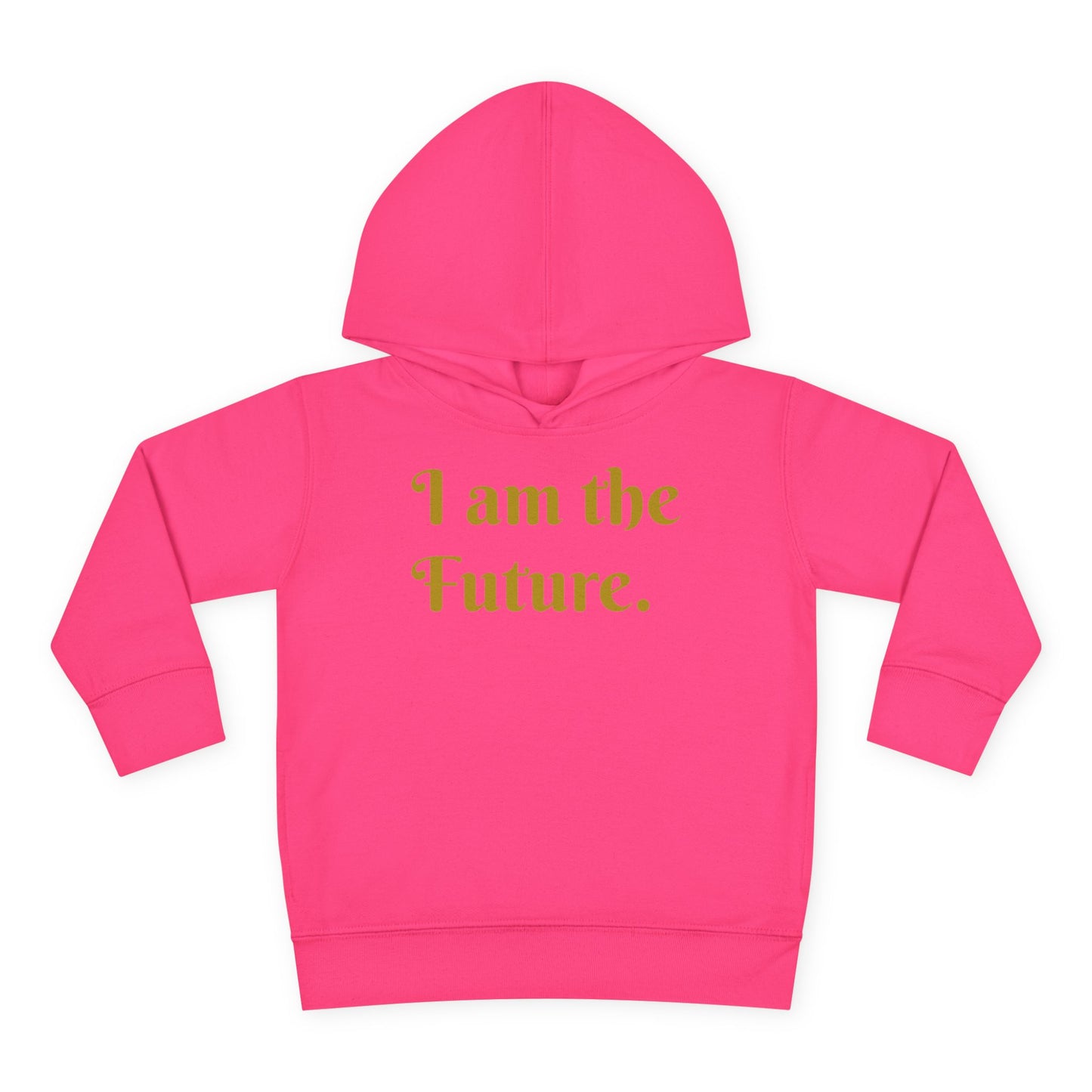 HLE Toddler Fleece Hoodie - I Am the Future & Hustle's League Design