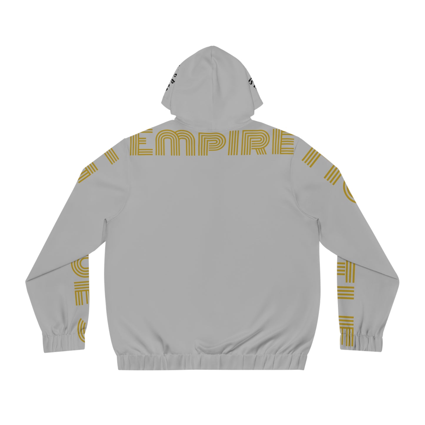 Gray Full-Zip Hoodie for Men
