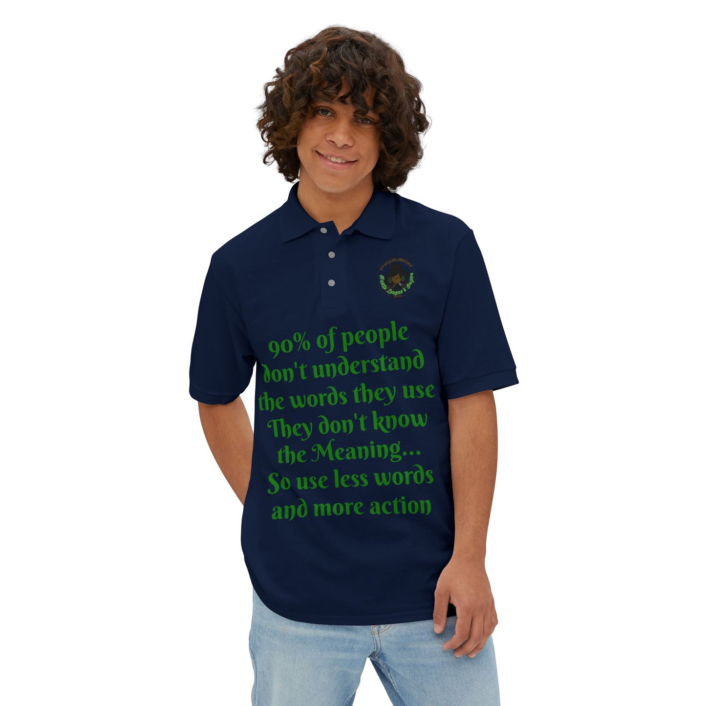 HLE Men's Piqué Polo