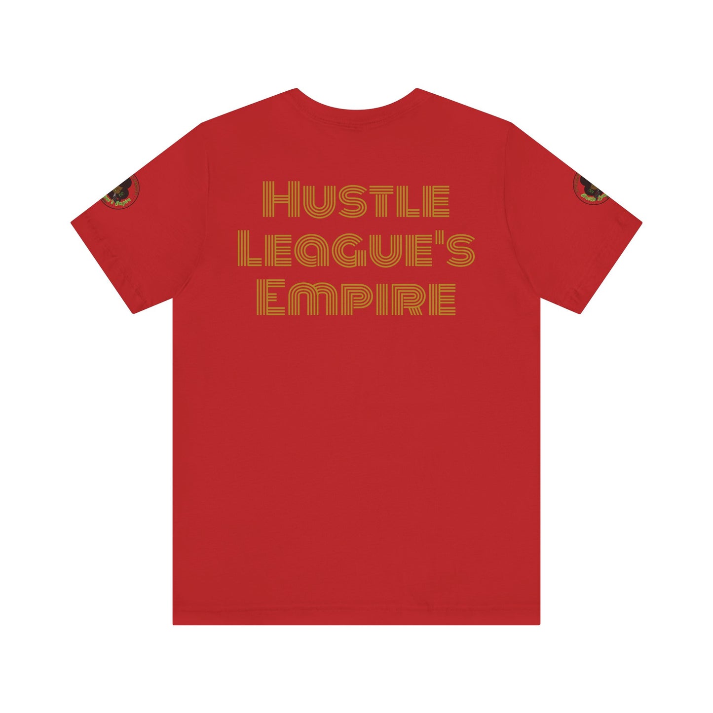 Camiseta unisex Epic HLE: gráfico llamativo en la parte delantera y motivación en la espalda