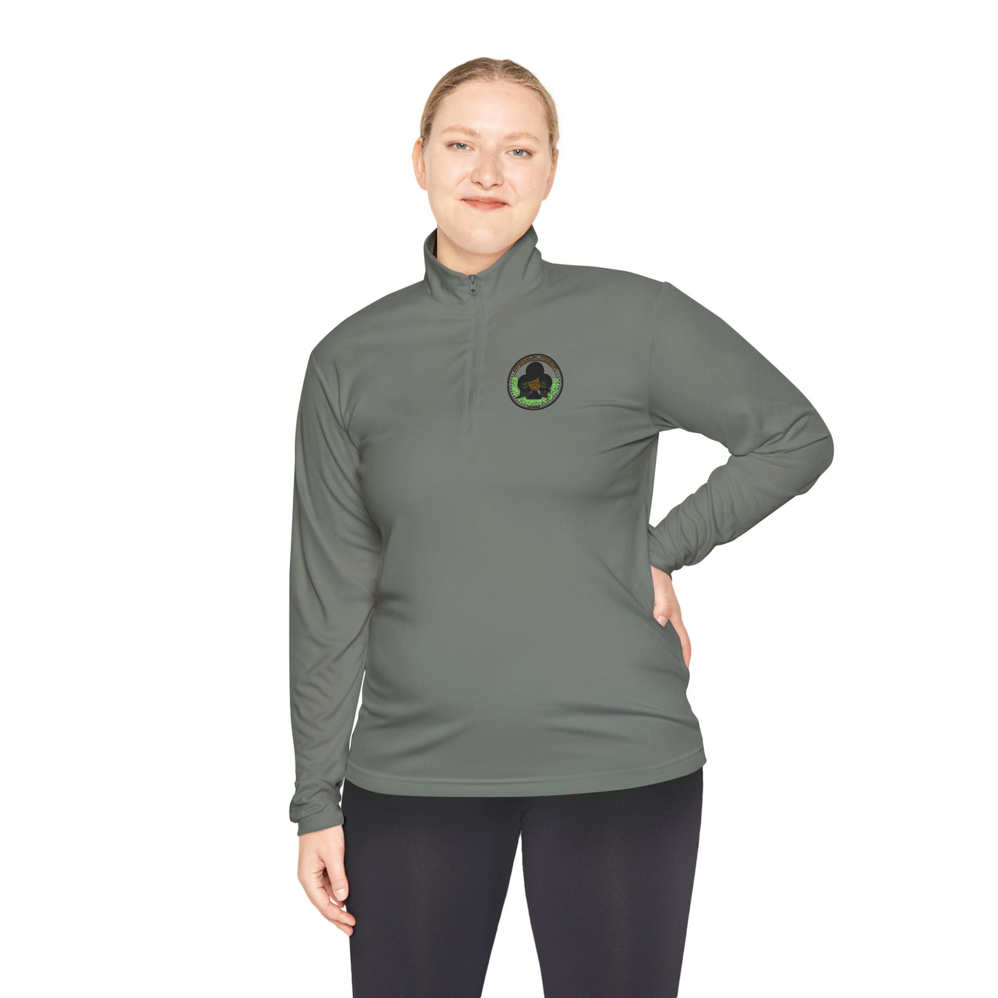 HLE Unisex Quarter-Zip Pullover - Motivational Activewear for Go-Getters