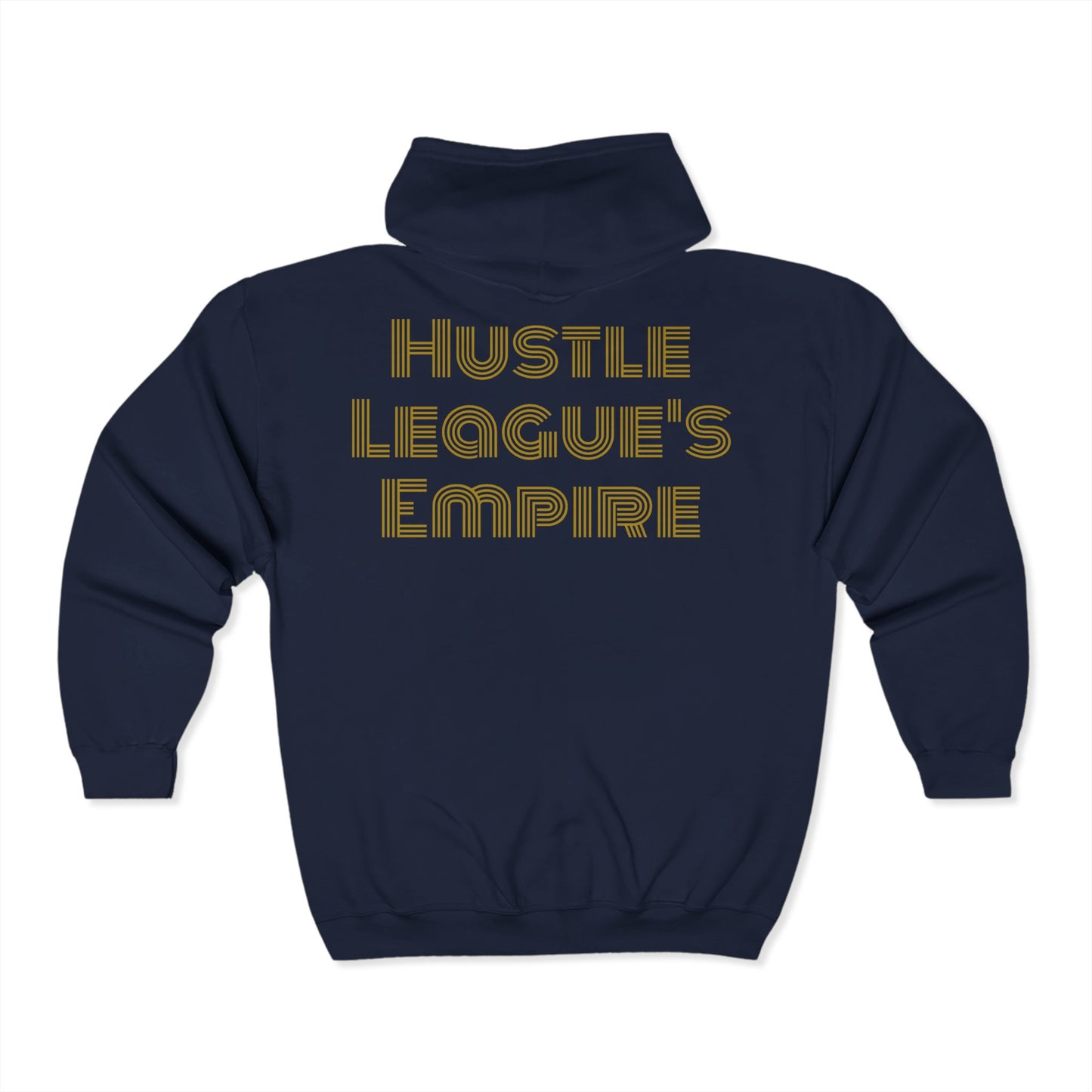 Hustle League's Empire Zip Hoodie - Stylish Sweatshirt for Entrepreneurs