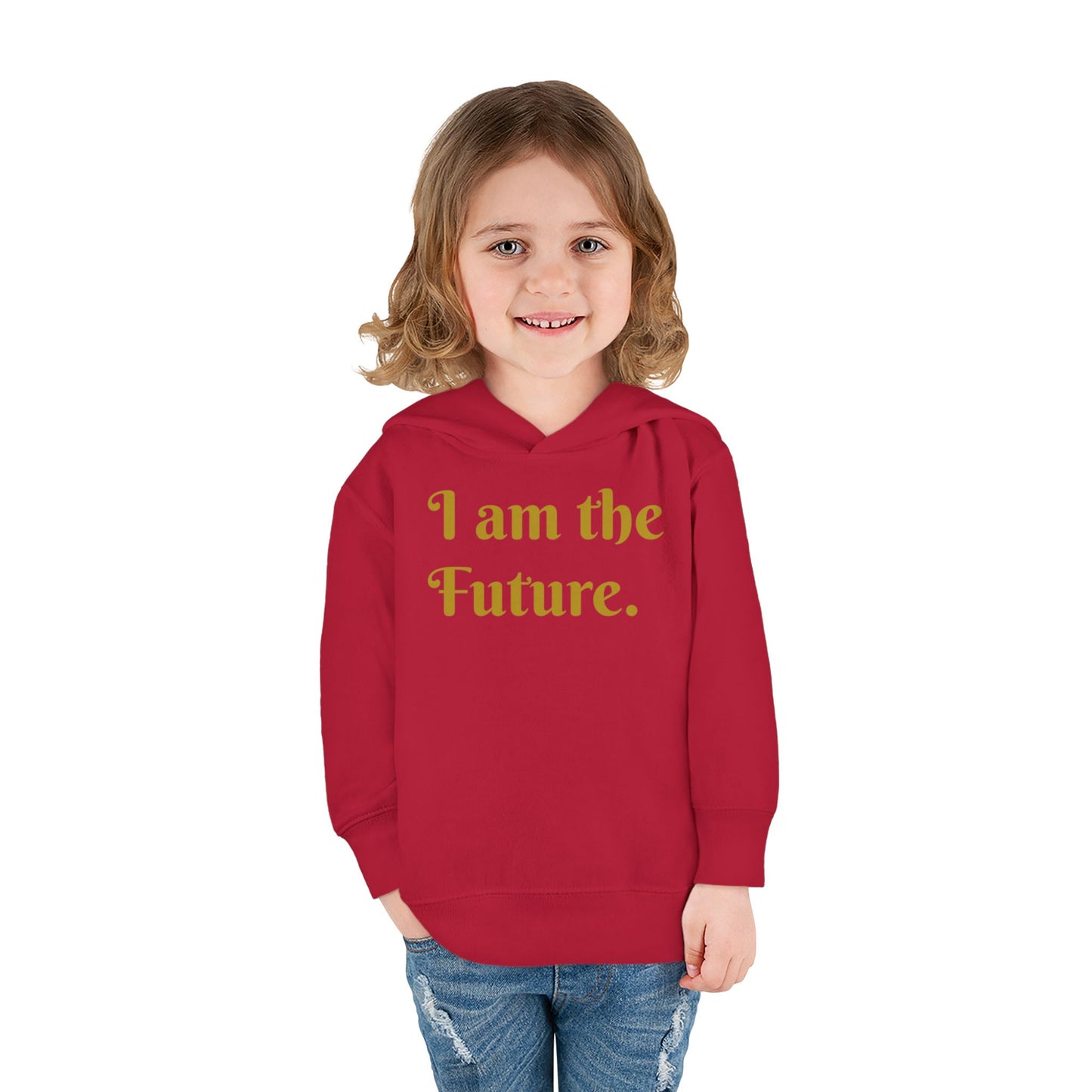 HLE Toddler Fleece Hoodie - I Am the Future & Hustle's League Design