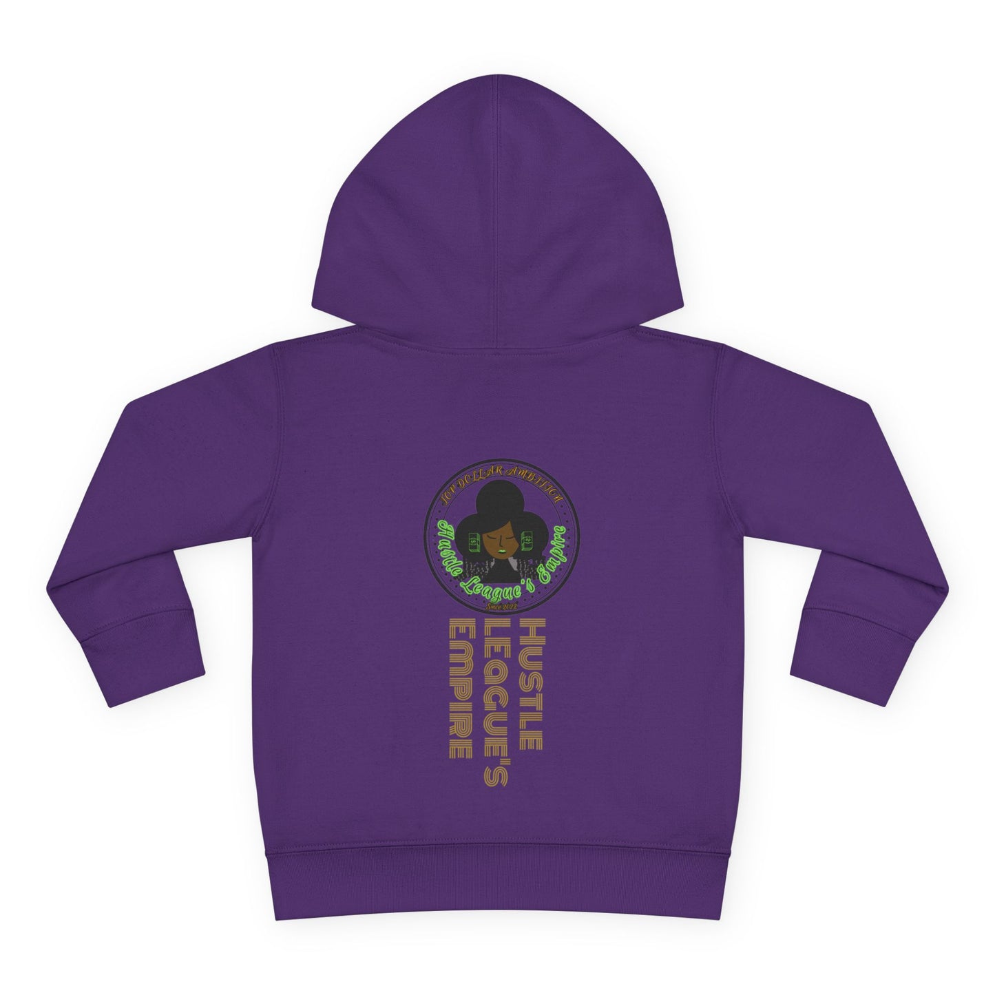 Empowering Toddler Fleece Hoodie - "I Eat Peer Pressure"