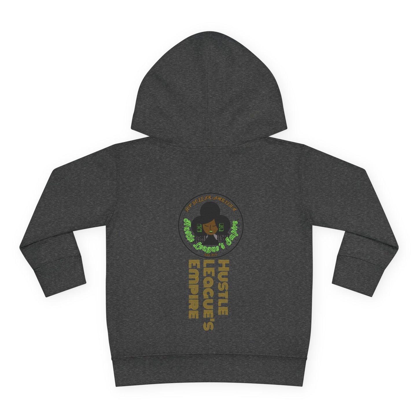 Empowering Toddler Fleece Hoodie - "I Eat Peer Pressure"