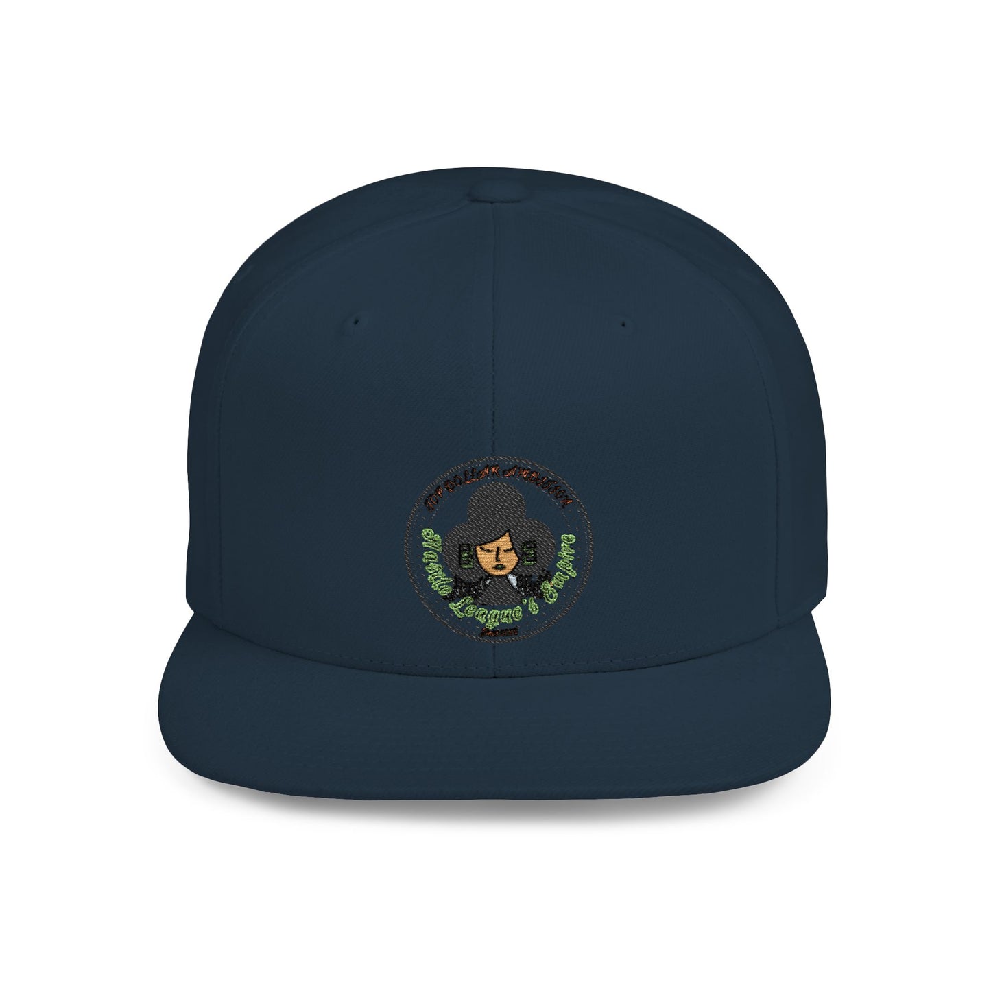 HLE Flat Bill Snapback Hat - Stylish, Trendy Cap for Everyday Wear