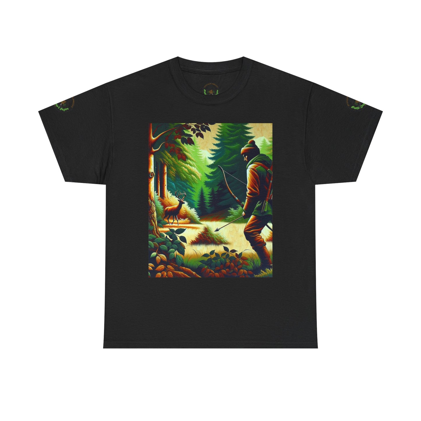 Hustle League's Empire Unisex Heavy Cotton Tee - Vintage Hunting Graphic T-Shirt