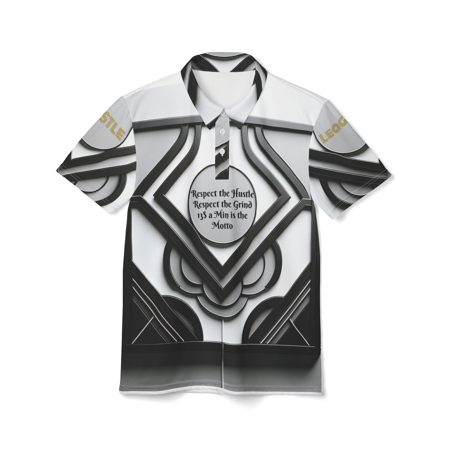 Polo unisex HLE - 'Respeta el esfuerzo'