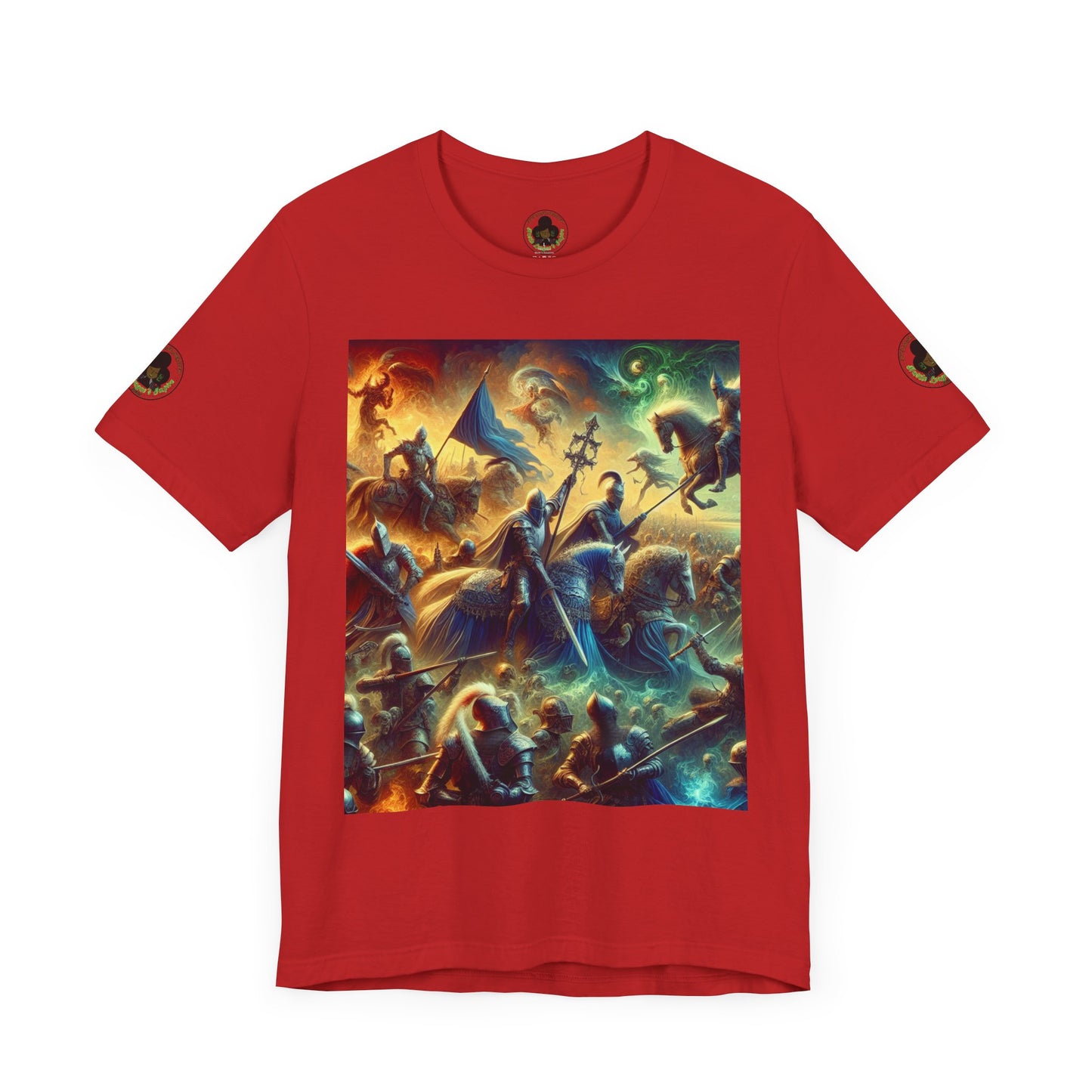 Camiseta unisex Epic HLE: gráfico llamativo en la parte delantera y motivación en la espalda