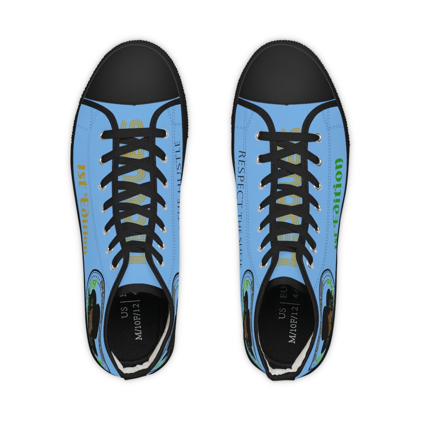 Blue HLE High Top Sneakers 1st Edition