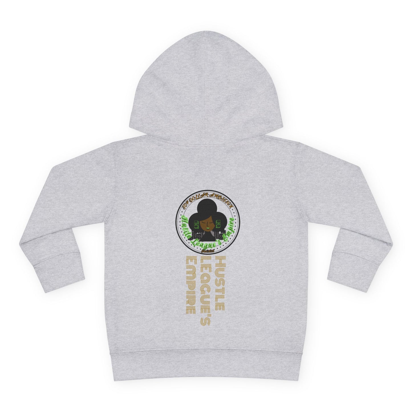 Empowering Toddler Fleece Hoodie - "I Eat Peer Pressure"
