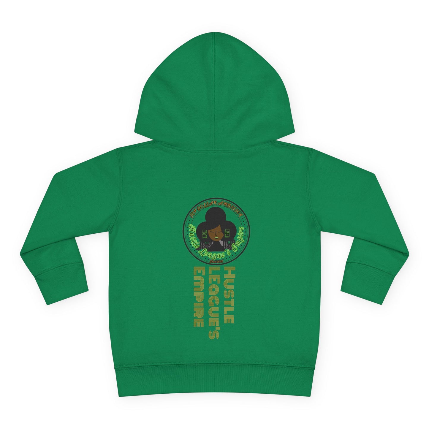 Empowering Toddler Fleece Hoodie - "I Eat Peer Pressure"