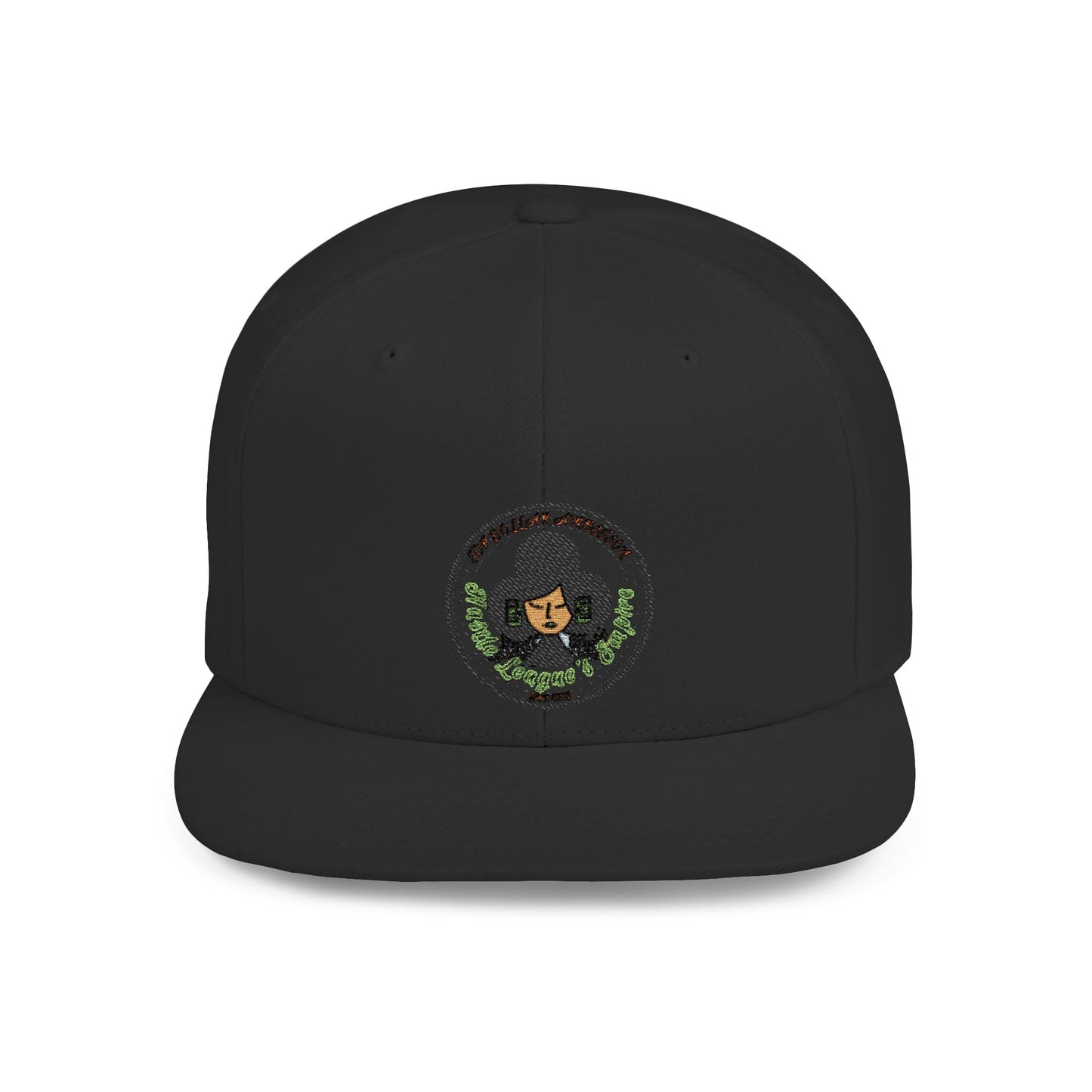 HLE Flat Bill Snapback Hat - Stylish, Trendy Cap for Everyday Wear