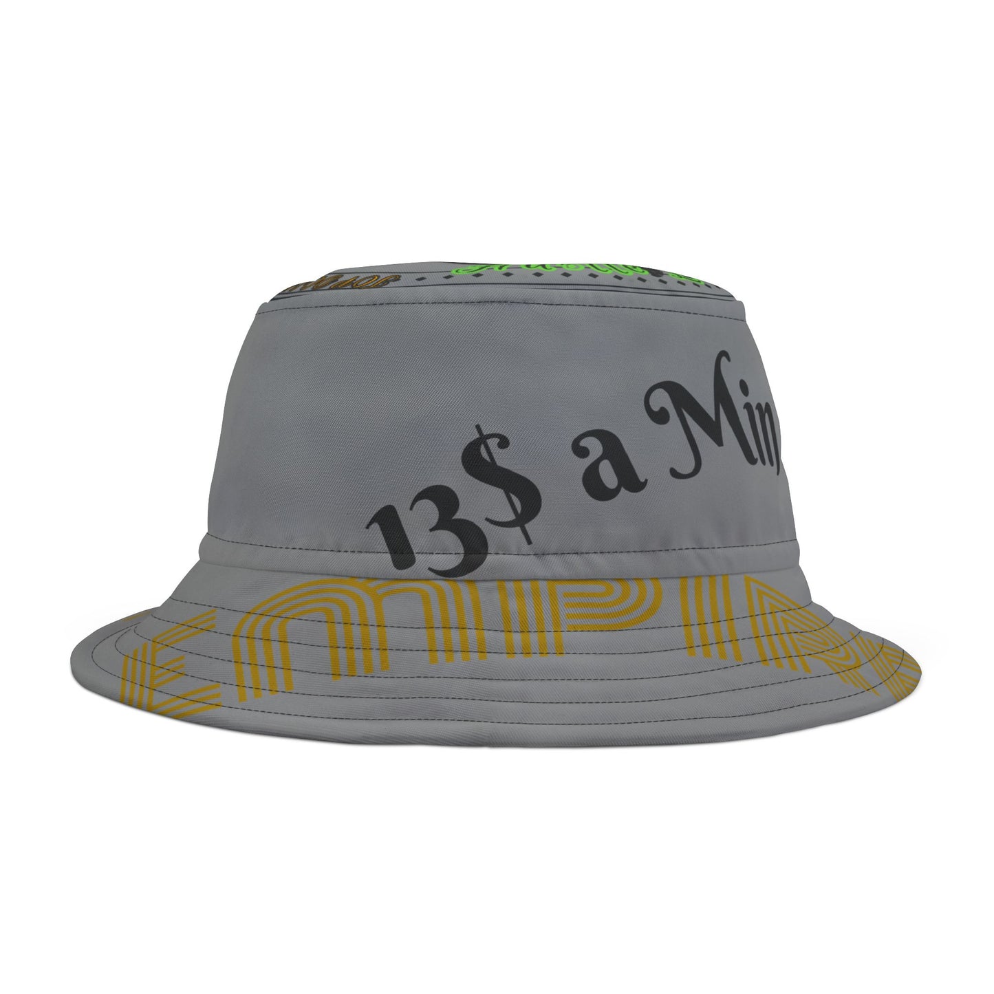HLE Bucket Hat with Inspirational Quote - Perfect for Summer Adventures