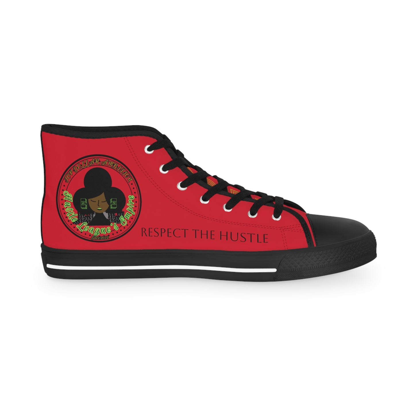 Red HLE High Top Sneakers 1st Edition