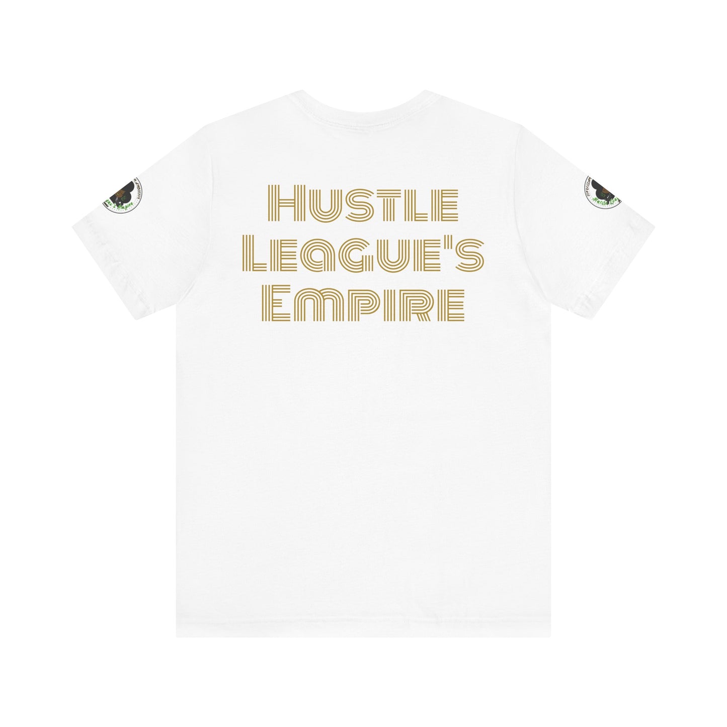 Camiseta unisex Epic HLE: gráfico llamativo en la parte delantera y motivación en la espalda