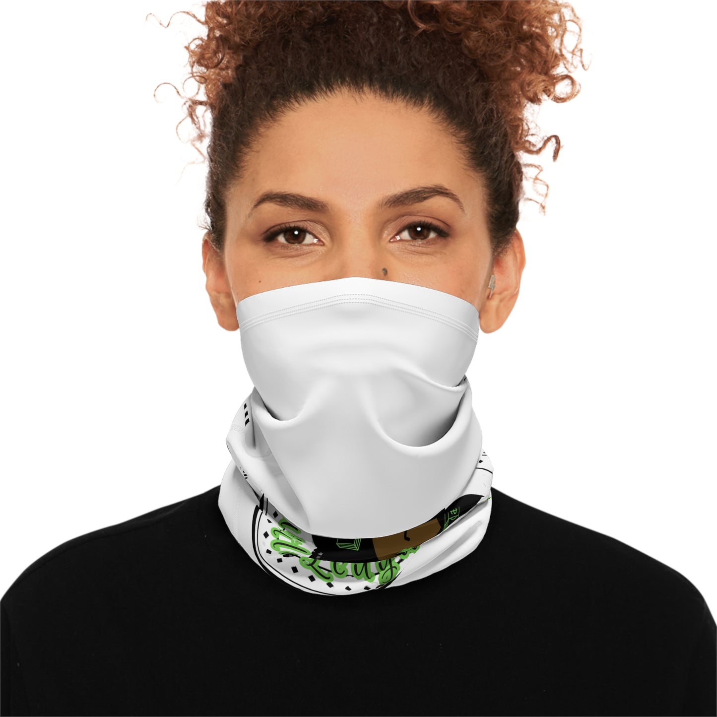 HLE Winter Neck Gaiter with Drawstring - Warm & Stylish Accessories for Winter Outdoors