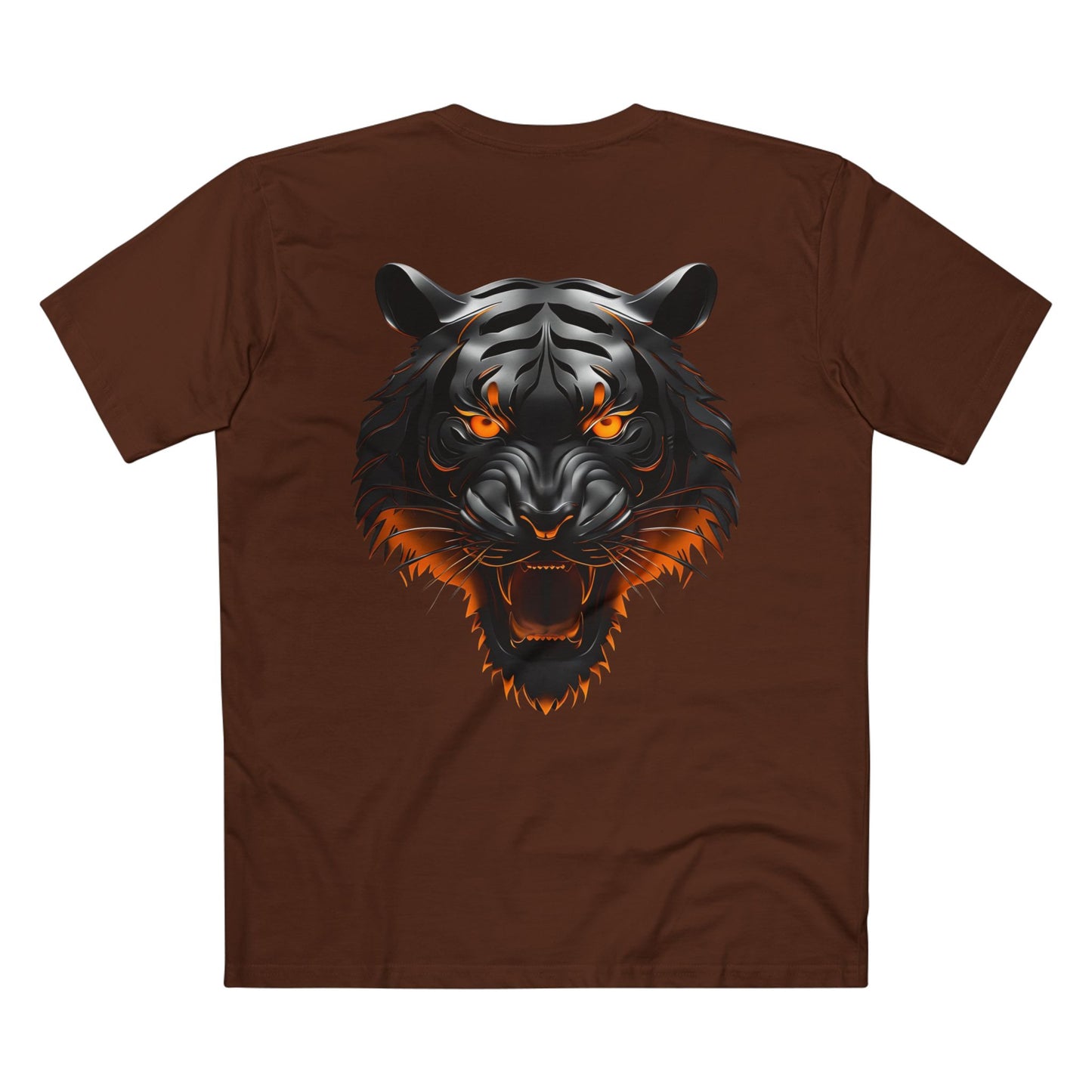 HLE Wild Spirit Graphic Tee - Fierce Wolf & Tiger Design