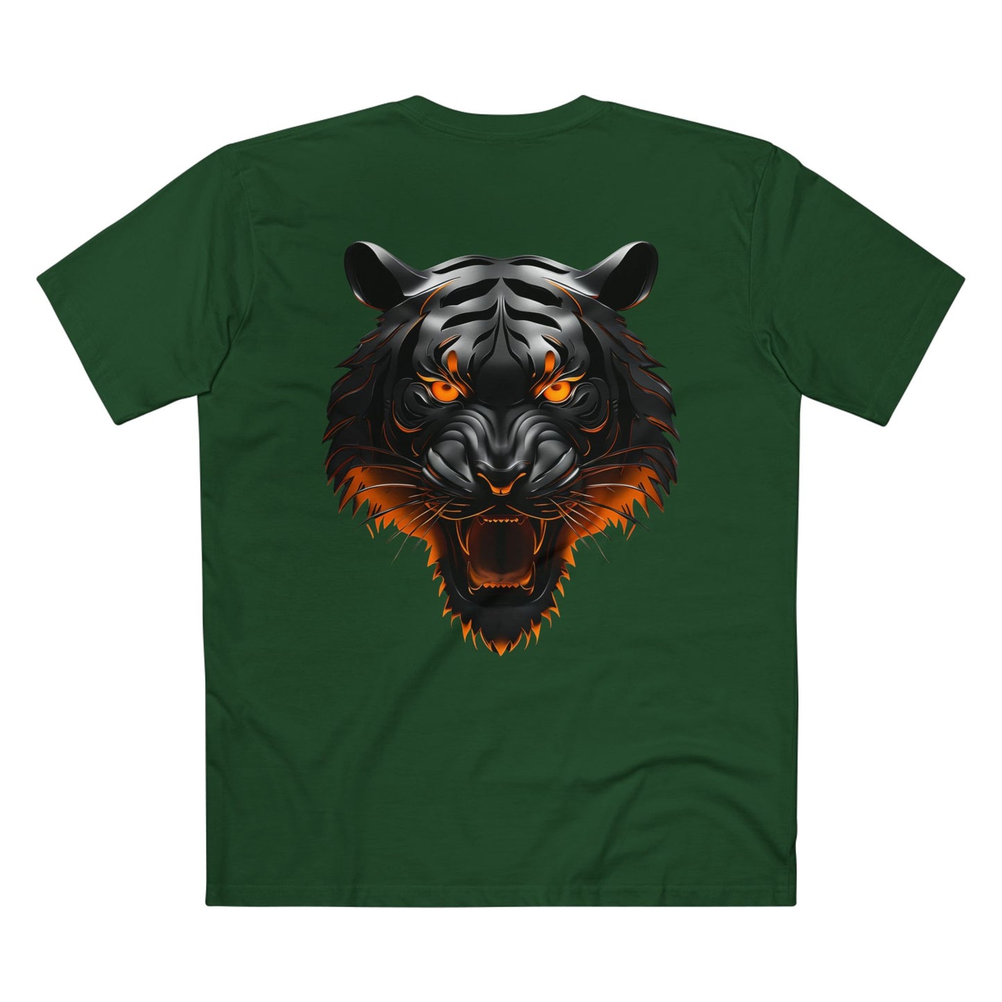 HLE Wild Spirit Graphic Tee - Fierce Wolf & Tiger Design
