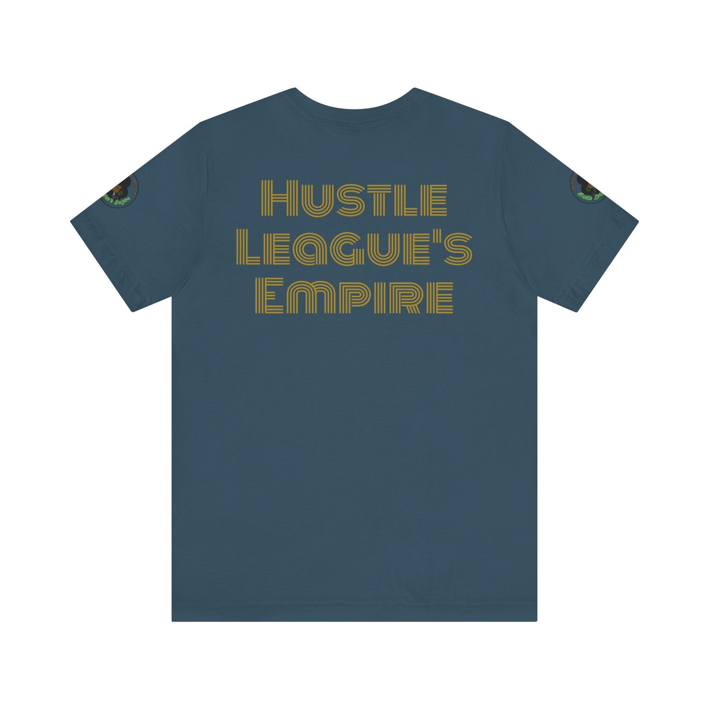 Camiseta unisex Epic HLE: gráfico llamativo en la parte delantera y motivación en la espalda