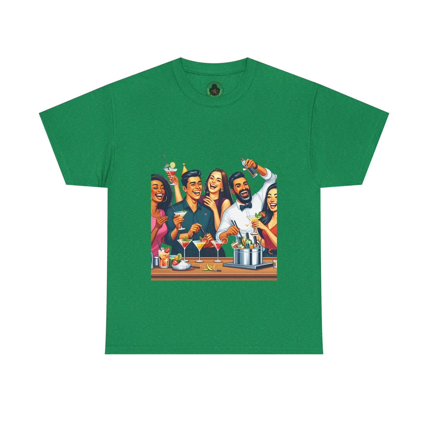 Hustle League Unisex Heavy Cotton Tee - Celebrate Friendship & Fun Nights Out