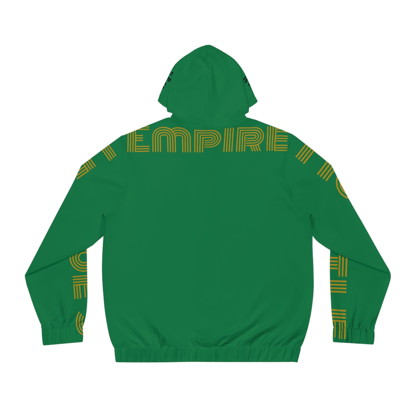 Green Full-Zip Hoodie for Men