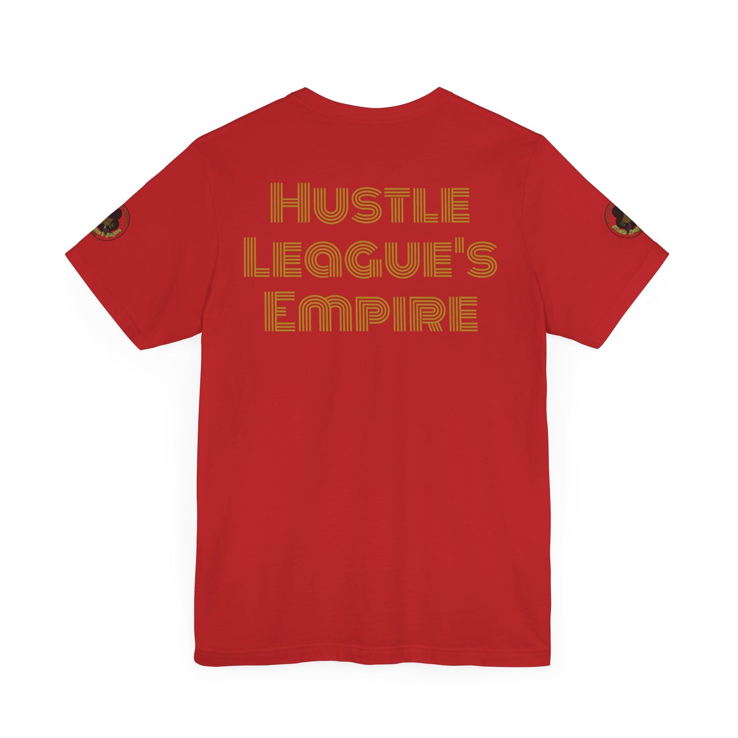 Camiseta unisex Epic HLE: gráfico llamativo en la parte delantera y motivación en la espalda