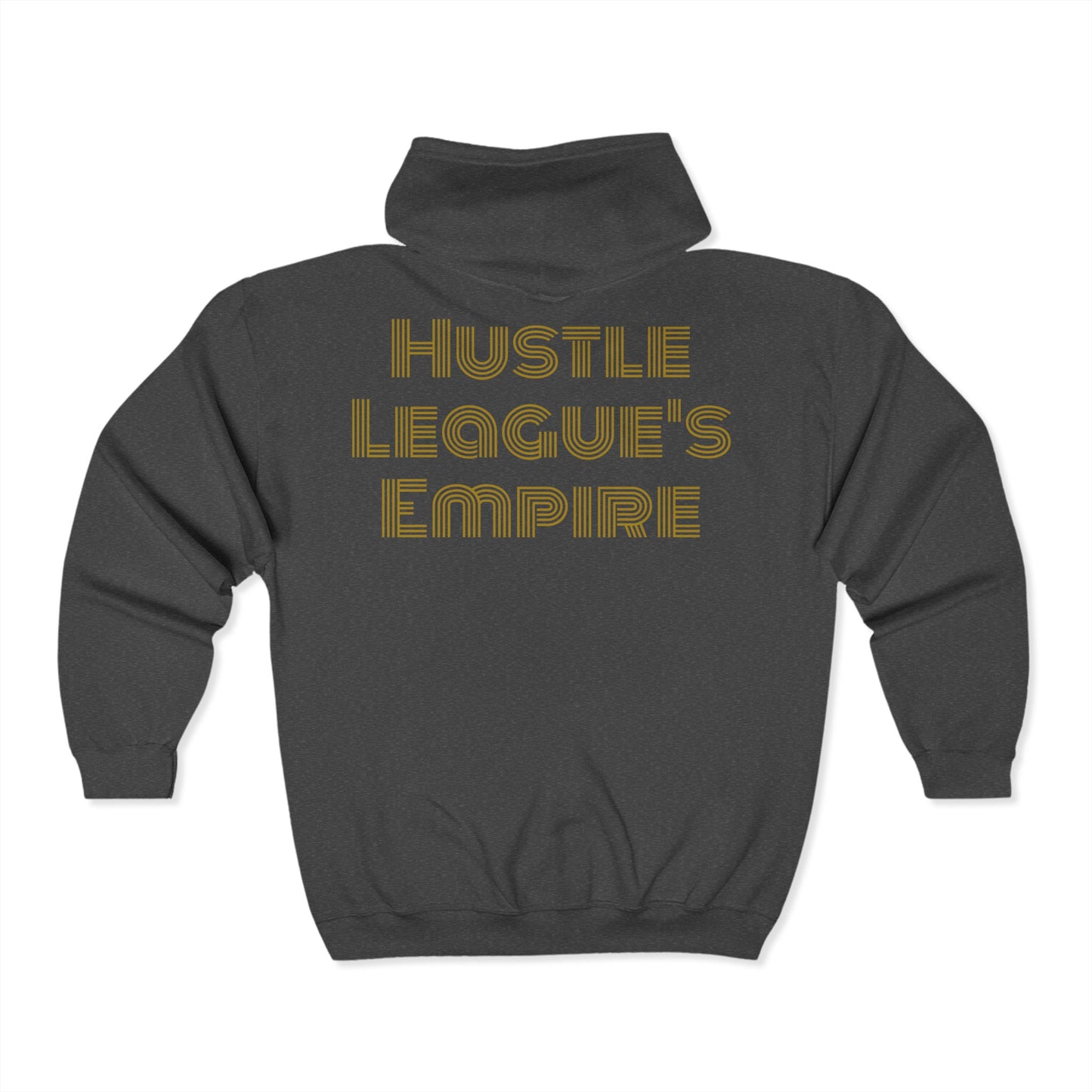 Hustle League's Empire Zip Hoodie - Stylish Sweatshirt for Entrepreneurs
