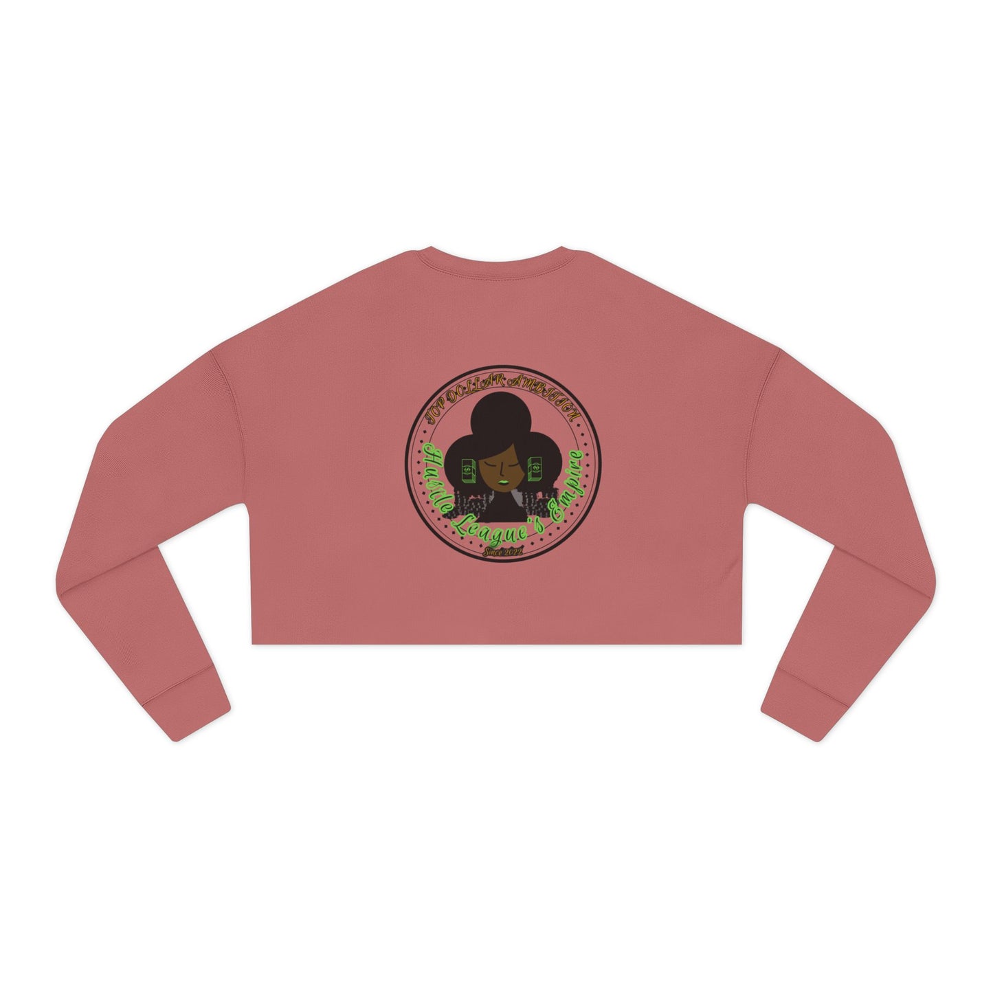 Sudadera corta HLE para mujer