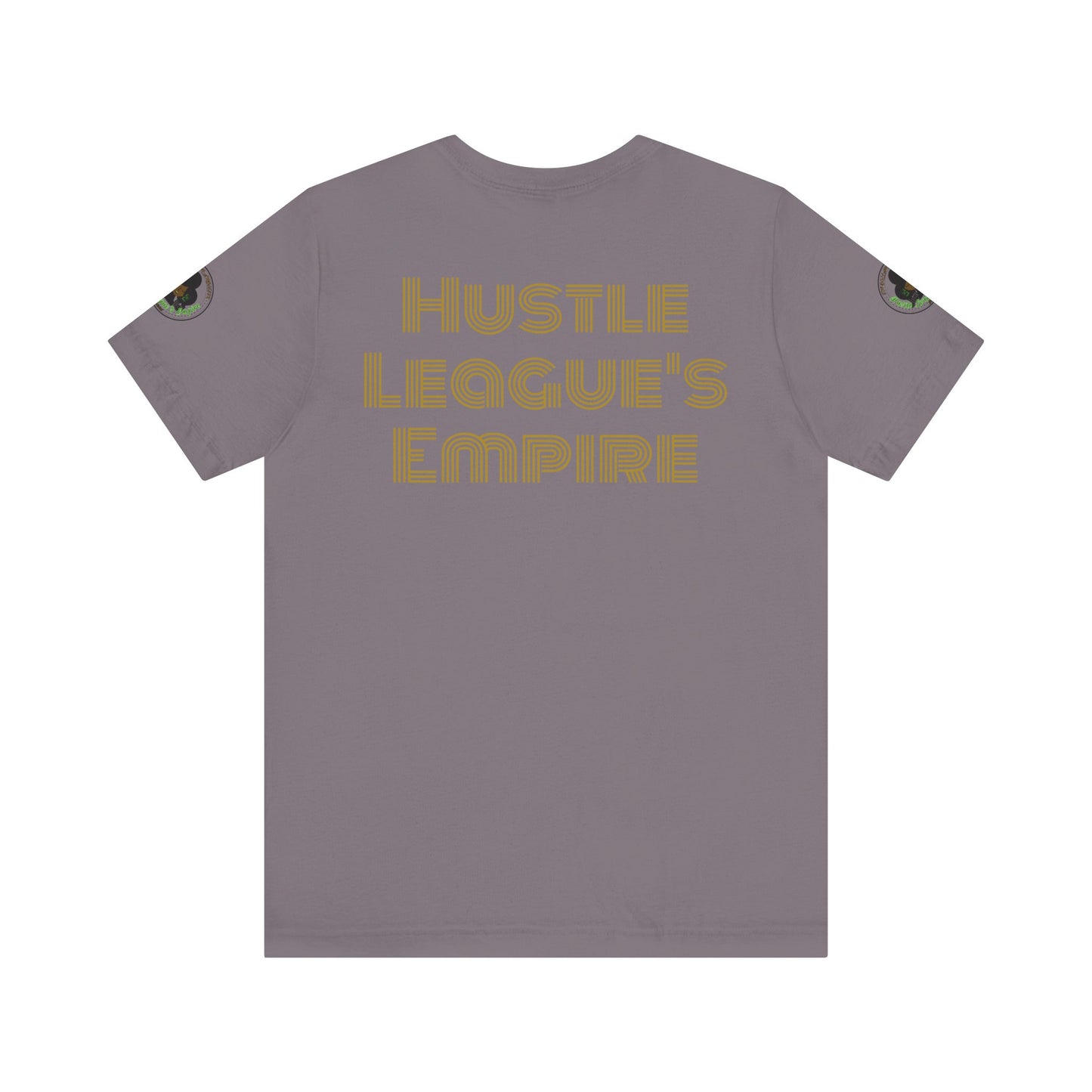 Camiseta unisex Epic HLE: gráfico llamativo en la parte delantera y motivación en la espalda