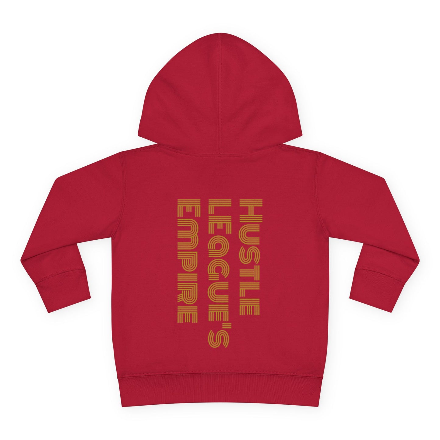 HLE Toddler Fleece Hoodie - "Respect the Hustle" Inspirational Design
