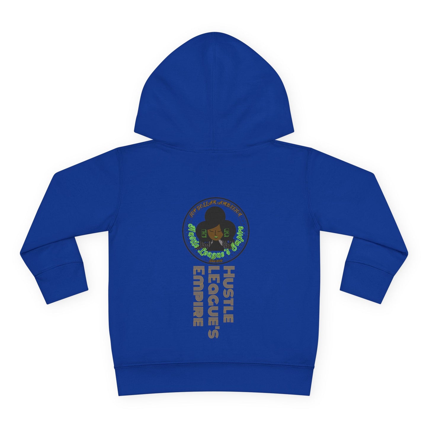 Empowering Toddler Fleece Hoodie - "I Eat Peer Pressure"