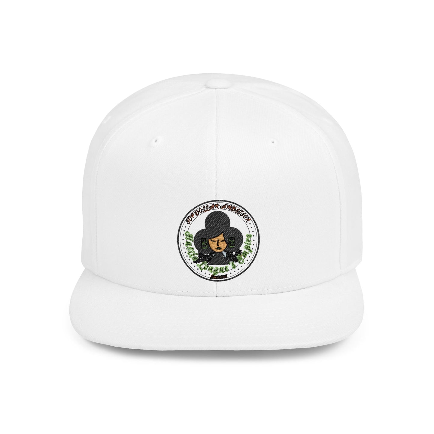 HLE Flat Bill Snapback Hat - Stylish, Trendy Cap for Everyday Wear
