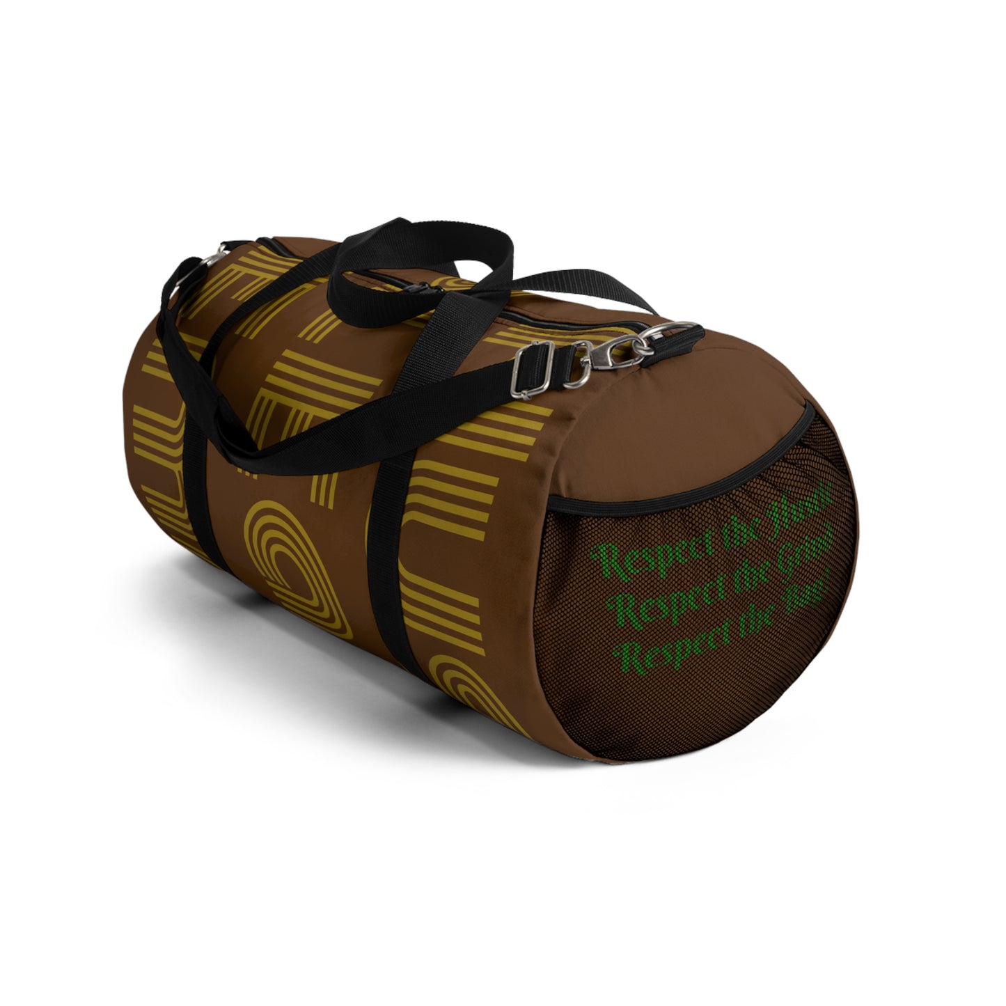 HLE Brown Duffel Bag- Perfect for Travel and Gym
