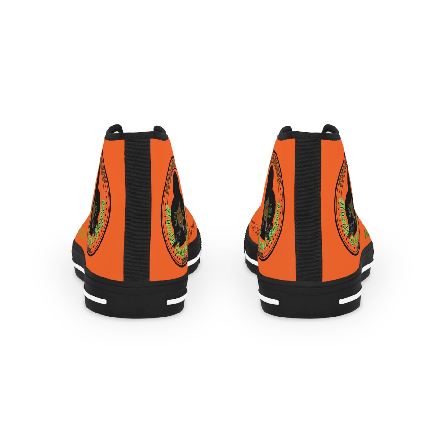 Orange HLE High Top Sneakers