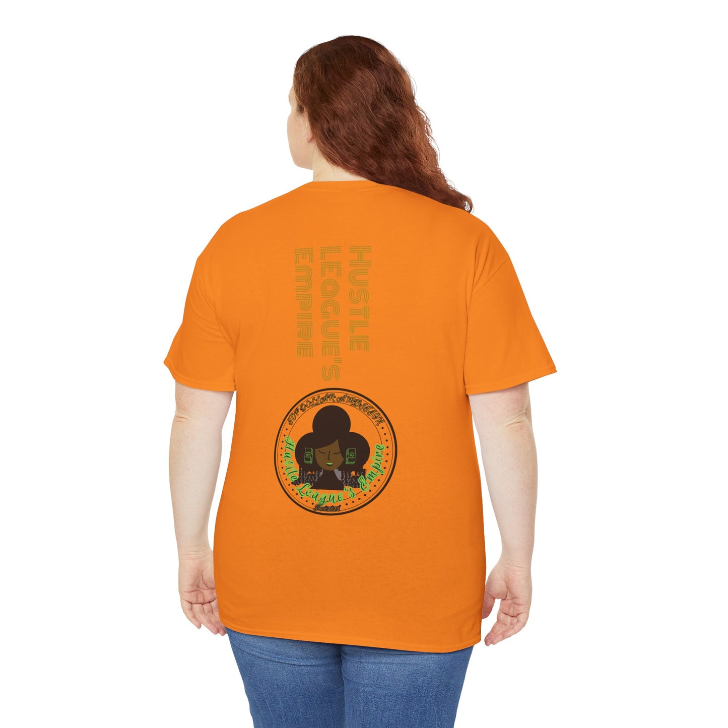Hustle League Unisex Heavy Cotton Tee - Celebrate Friendship & Fun Nights Out