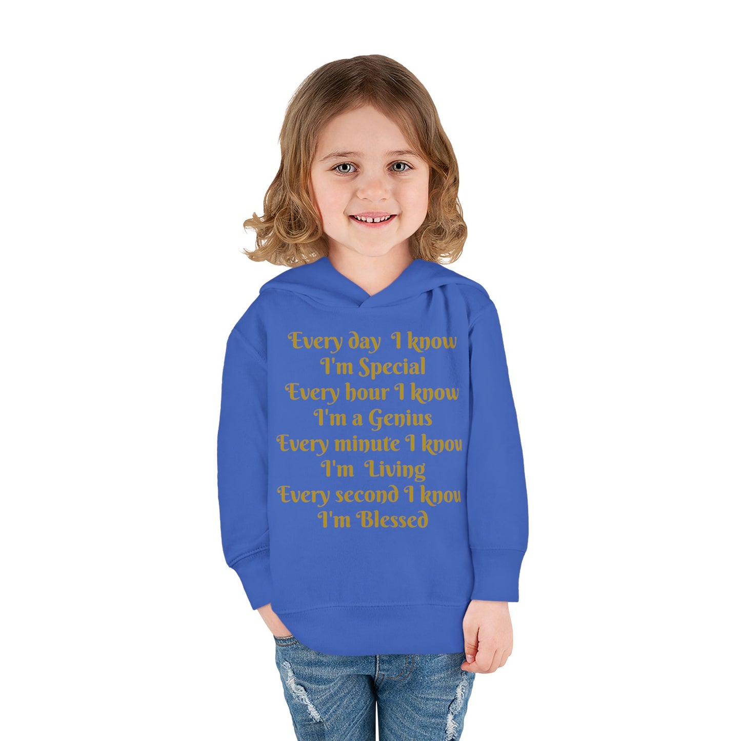 HLE Toddler Fleece Hoodie - Inspirational Design
