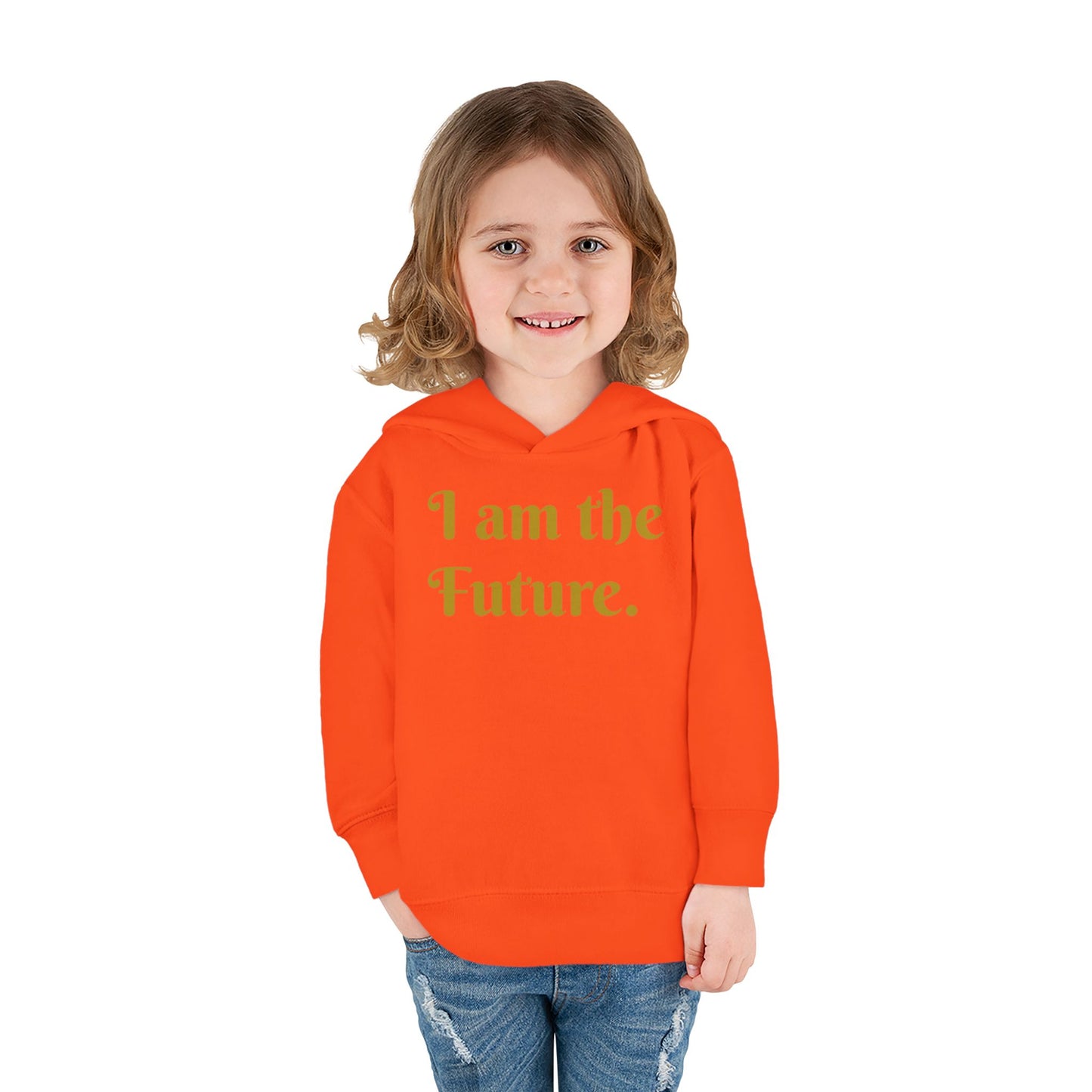 HLE Toddler Fleece Hoodie - I Am the Future & Hustle's League Design