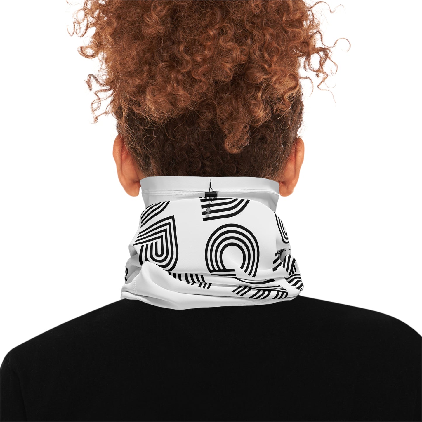 HLE Winter Neck Gaiter with Drawstring - Warm & Stylish Accessories for Winter Outdoors