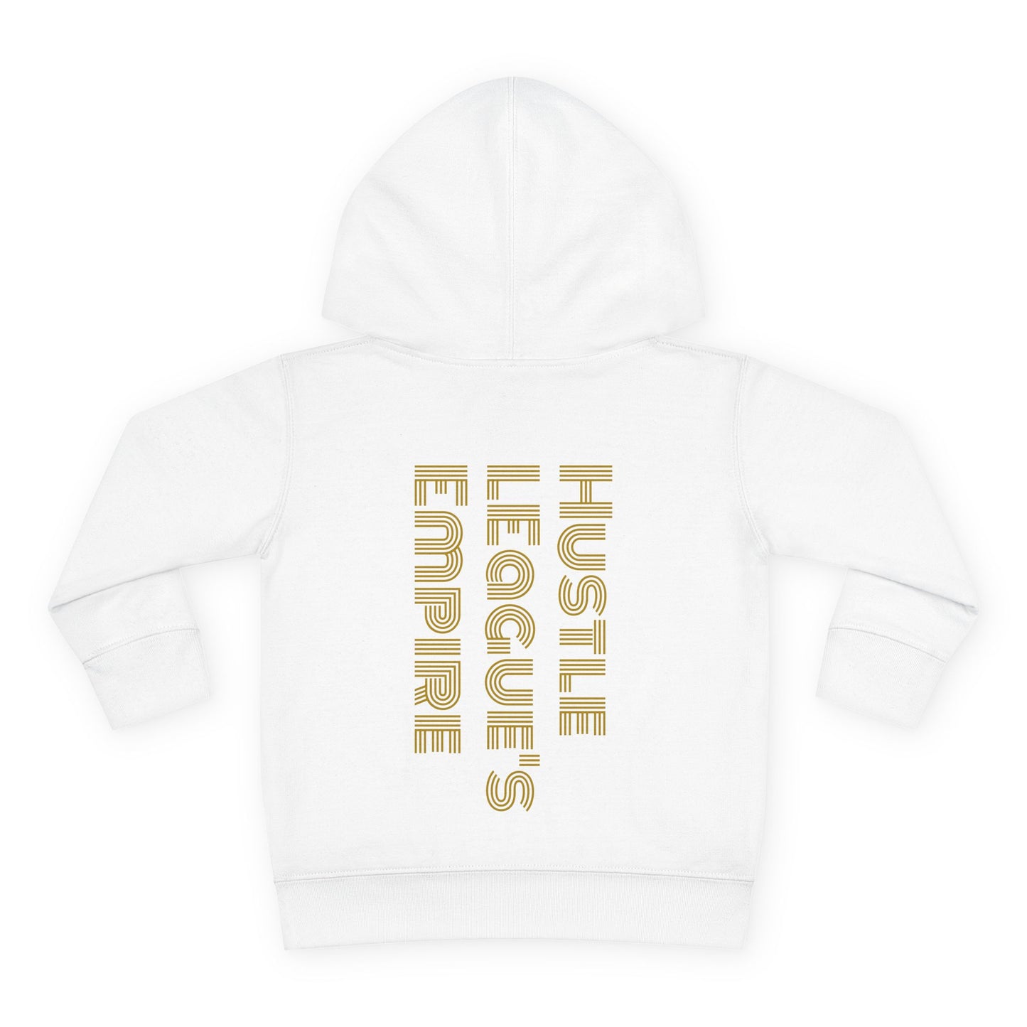 HLE Toddler Fleece Hoodie - "Respect the Hustle" Inspirational Design